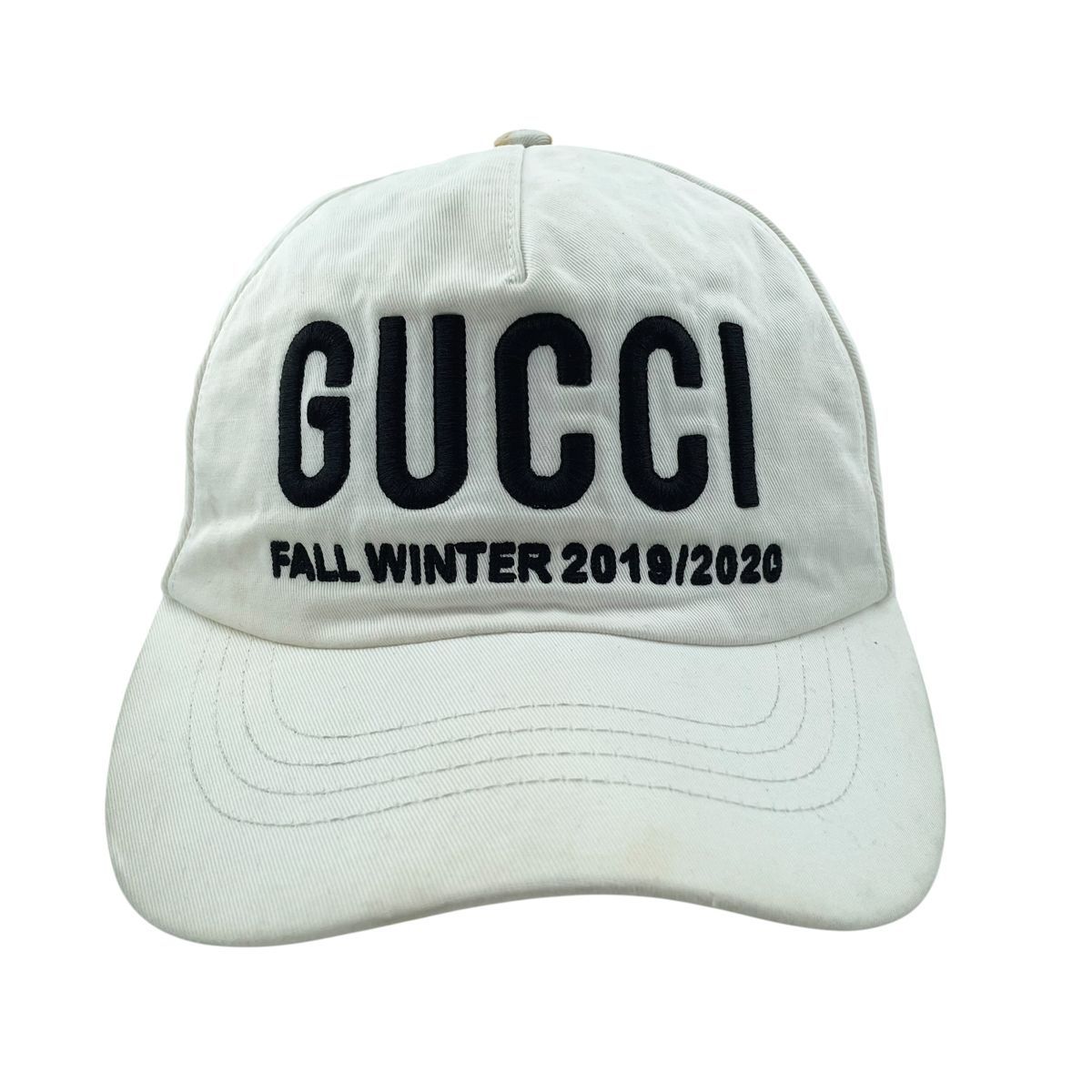 中古】GUCCI グッチ エンブロイダリー ベースボールキャップ 596211