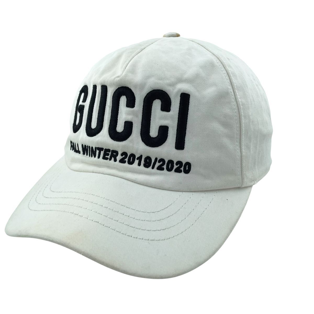 中古】GUCCI グッチ エンブロイダリー ベースボールキャップ 596211