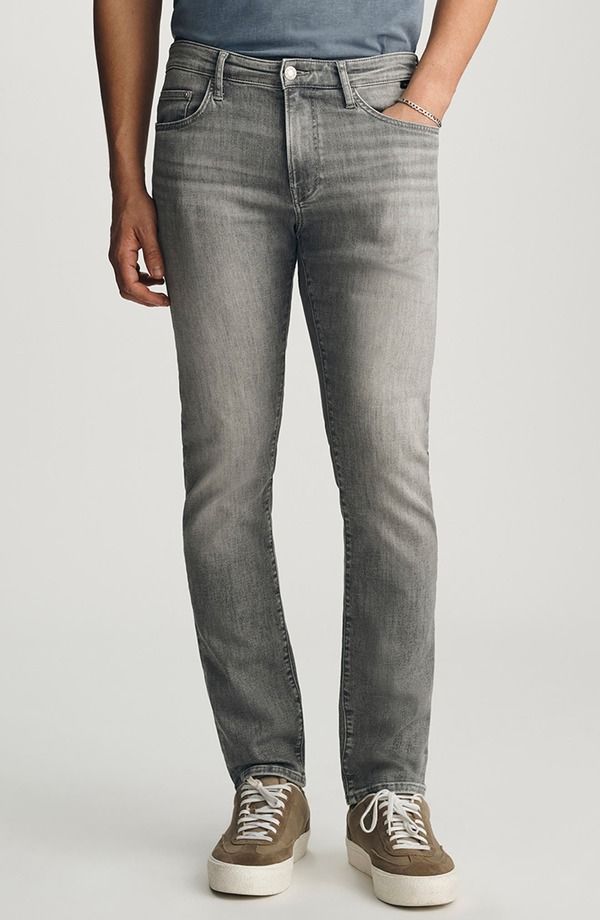 マーヴィ ジーンズ メンズ ボトムス デニムパンツ スリムフィット Mavi Jeans Jake Slim Fit Jeans Grey Brushed Feather Blue グレー