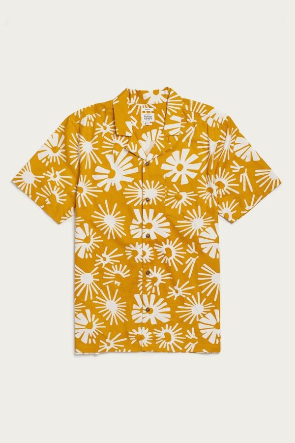 ブリッジアンドバーン メンズ トップス シャツ Bridge Burn Bodie Shirt Solar Bloom
