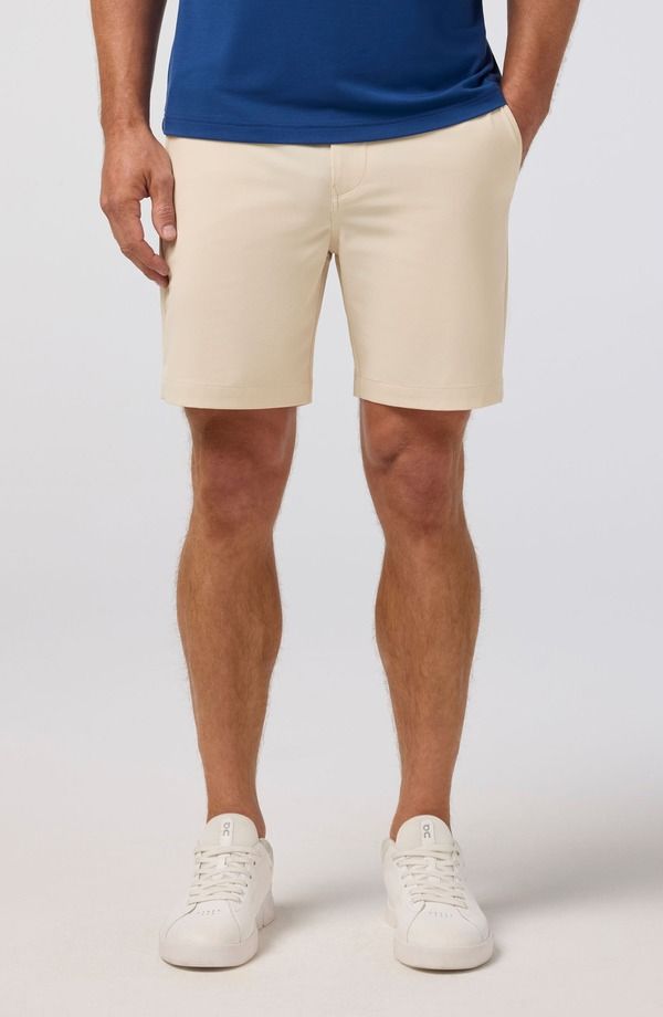 ミズンメイン メンズ ボトムス ハーフパンツ・ショーツ ショートパンツ MizzenMain Helmsman Flat Front Performance Golf Shorts Oat