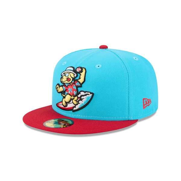 ニューエラ メンズ アクセサリー 帽子 MensNew Era Blue Clearwater Threshers Theme Nights 59FIFTY Fitted Hat Blue ブルー