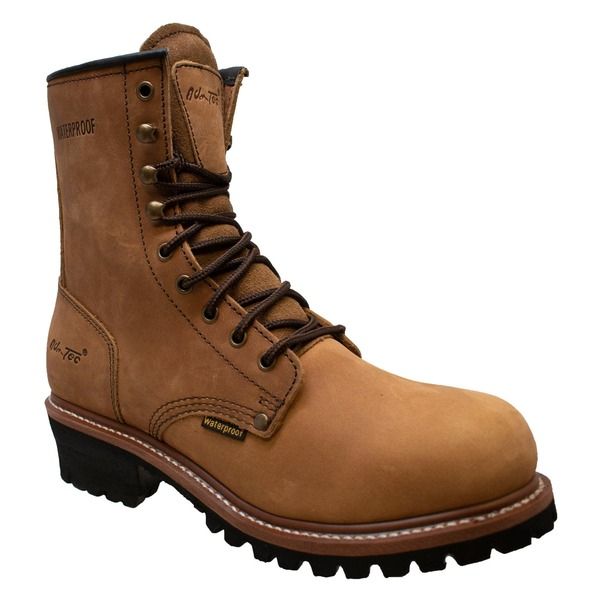アドテック メンズ シューズ ブーツ・レインブーツ AdTec 9 Waterproof Logger Boots Brown ブラウン