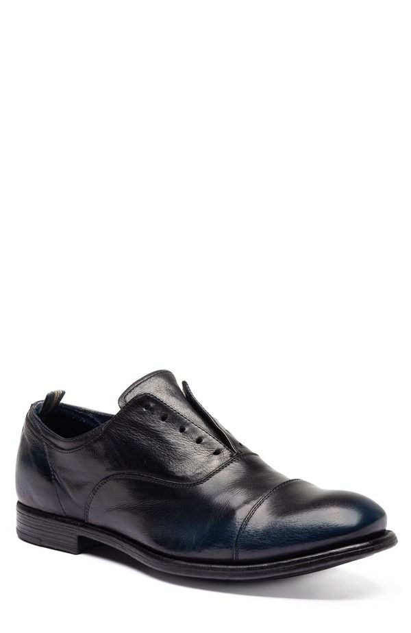 オフィチーネクリエイティブ メンズ シューズ オックスフォード レザー Officine Creative Chronicle 122 Leather Oxford Blue ブルー