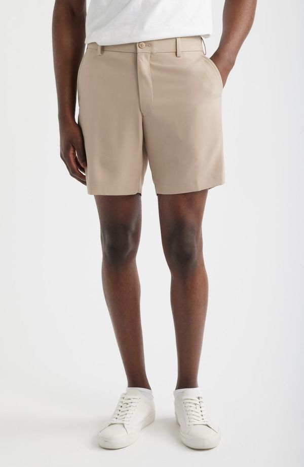 ピーター・ミラー メンズ ボトムス ハーフパンツ・ショーツ ドレープ ショートパンツ Peter Millar Salem 7Inchigh Draperformance Shorts Khaki カーキ