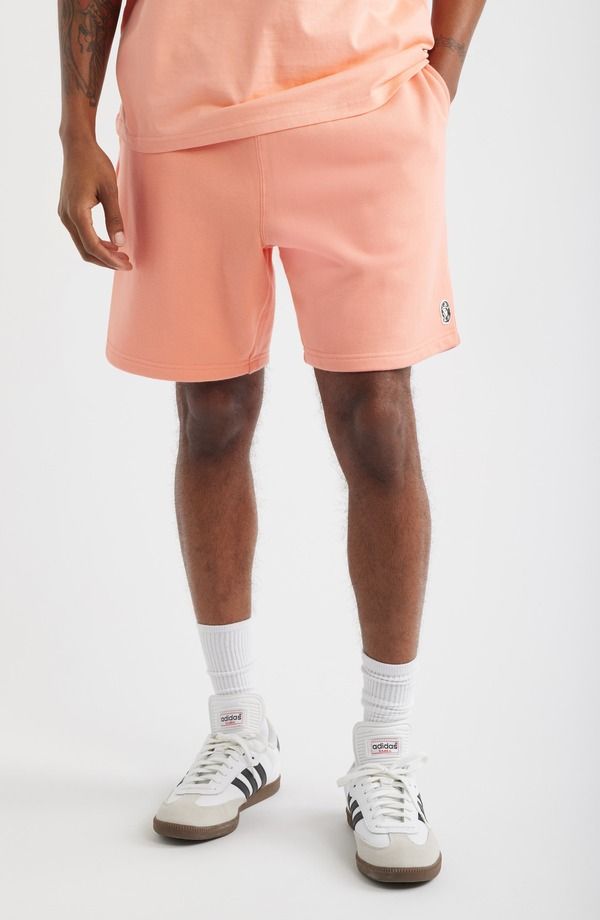 ビリオネアボーイズクラブ メンズ ボトムス ハーフパンツ・ショーツ ショートパンツ コットン Billionaire Boys Club Karat Cotton Shorts Peach Amber ピーチ