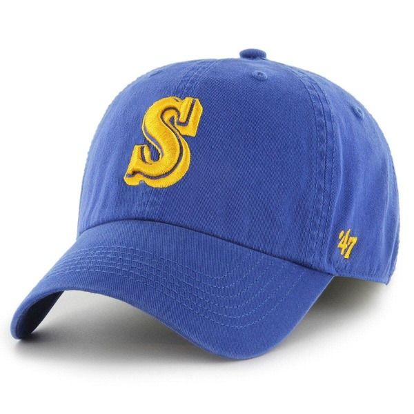 フォーティーセブン メンズ アクセサリー 帽子 Mens 47 Royal Seattle Mariners Cooperstown Collection Franchise Fitted Hat Royal