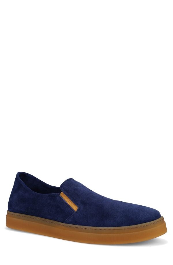 ロンホワイト メンズ シューズ スニーカー Ron White Wilbur Wateresistant SlipOn Shoe Marine