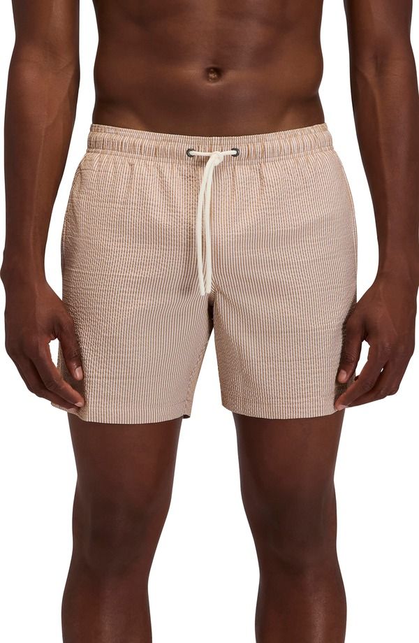 サンデッキ メンズ 水着 ハーフパンツ・ショーツ Sundek Stripe Seersucker Swim Trunksafari ストライプ 34,970円