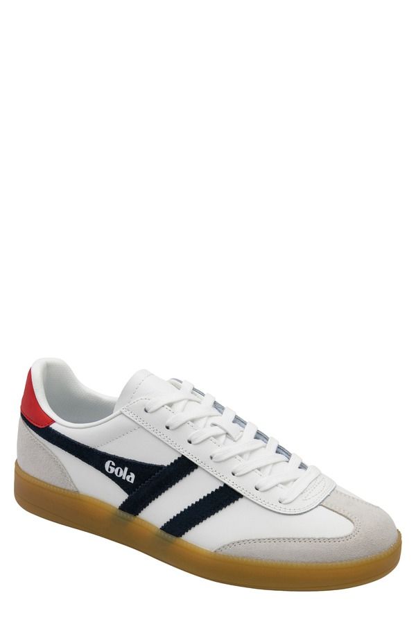 ゴラ メンズ シューズ スニーカー Gola Viper Sneaker White Navy Red Gum ホワイト