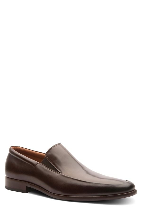 ゴードンラッシュ メンズ シューズ ローファー Gordon Rush Albany Apron Toe Loafer Brown ブラウン