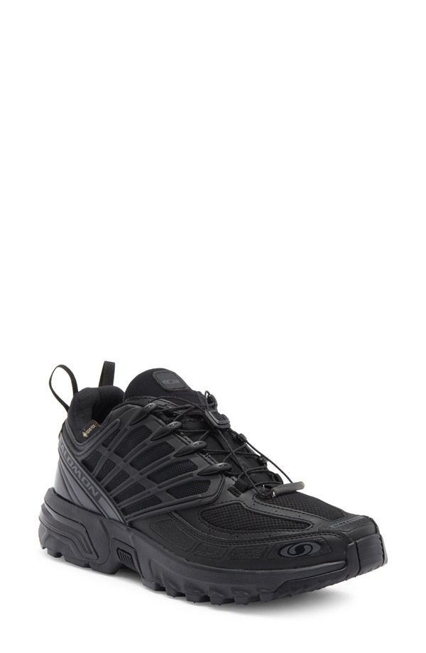サロモン メンズ シューズ スニーカー Salomon ACS Pro GoreTex Waterproof Sneaker BlackBlackAsphalt ブラック