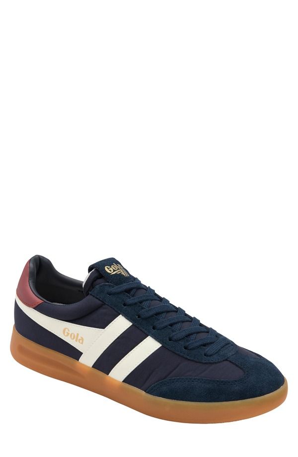 ゴラ メンズ シューズ スニーカー Gola Cyclone Sneaker NavyWhiteRed OchreGum ホワイト