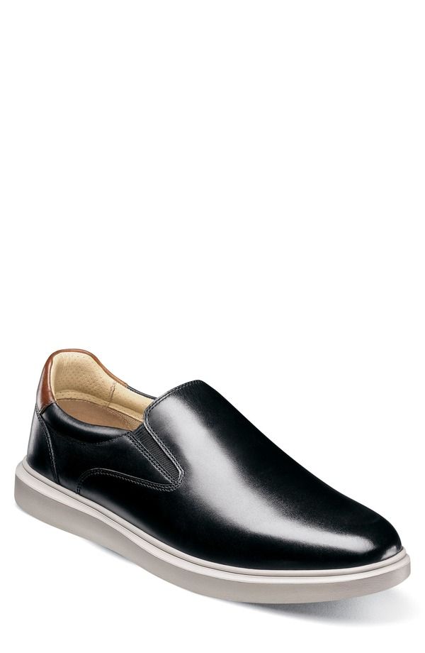 フローシャイム メンズ シューズ スニーカー Florsheim Social SlipOn Sneaker Black ブラック