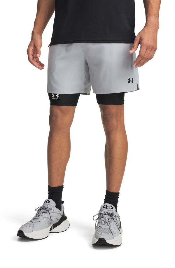 アンダーアーマー メンズ ボトムス ハーフパンツ・ショーツ ショートパンツ Under Armour Vanish 20 Woven Shorts 011 Mod Gray グレー