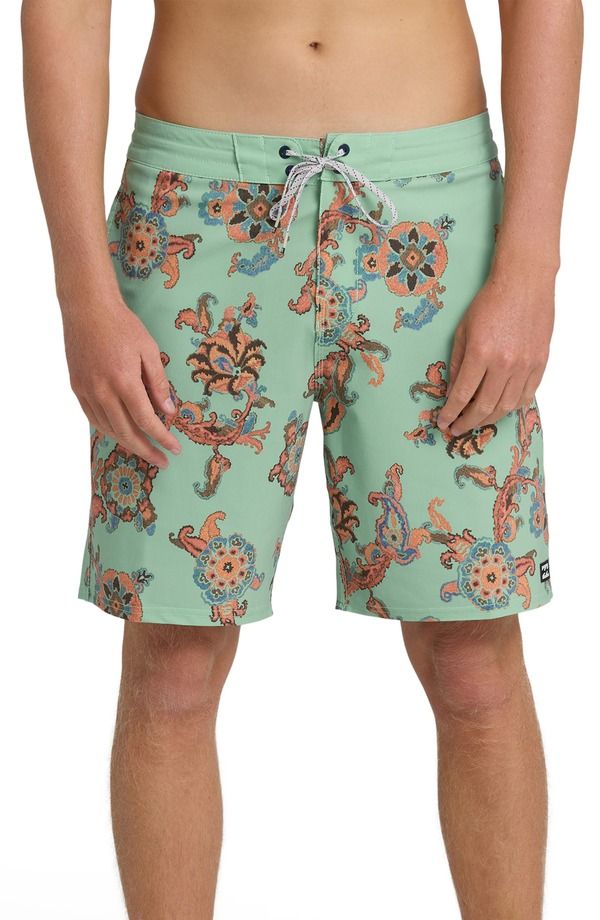 ビラボン メンズ 水着 ハーフパンツ・ショーツ ショートパンツ Billabong Sundays LT Board Shorts Granite Green グリーン