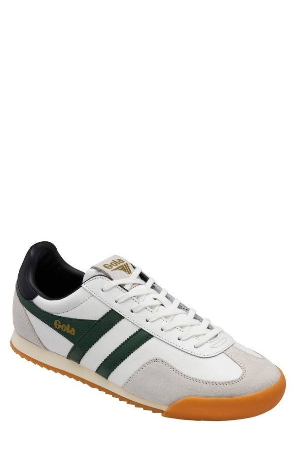ゴラ メンズ シューズ スニーカー Gola Europa Sneaker White Evergreen Black ホワイト