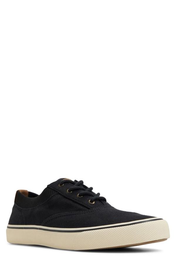 スペリー メンズ シューズ スニーカー Sperry Striper II CVO Sneaker Black ブラック