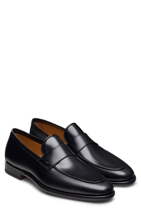 マグナーニ メンズ シューズ ローファー Magnanni Duerro Loafer Black ブラック