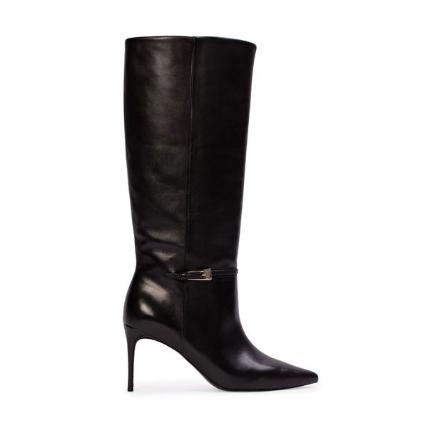ブラックスエードスタジオ レディース シューズ ブーツ・レインブーツ レザー BLACK SUEDE STUDIO Elo 80 Leather Boot Black Leather ブラック