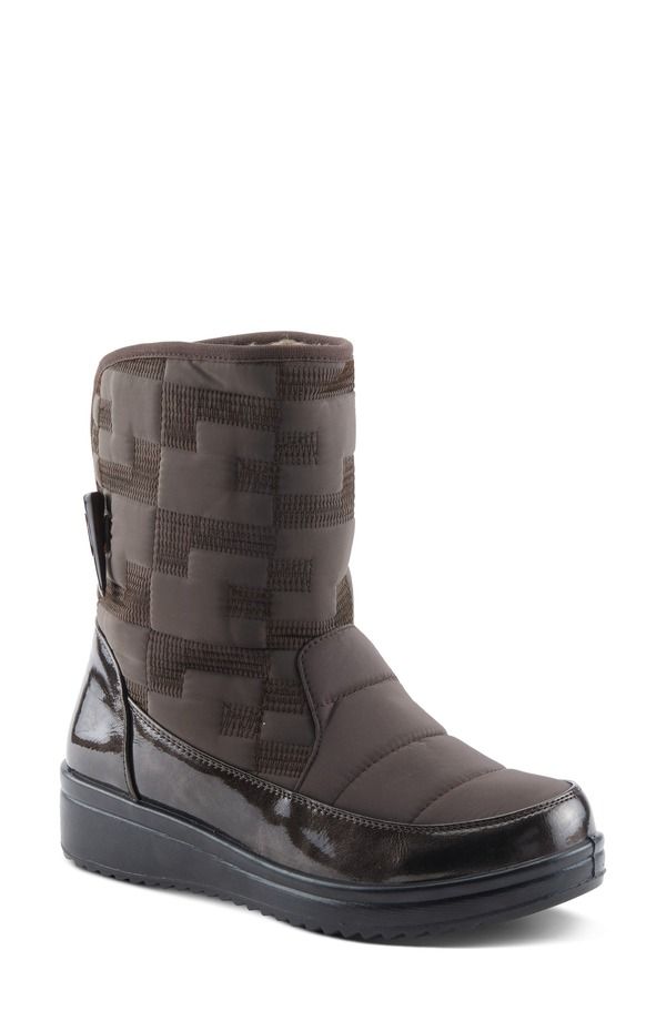 フレクサス レディース シューズ ブーツ・レインブーツ Flexus by Spring Step Daffo Waterproofaux Shearling Lined Boot Brown ブラウン 17,375円