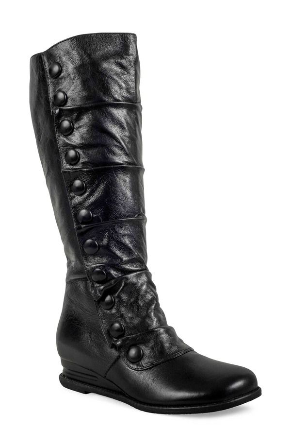 ミズムーズ レディース シューズ ブーツ・レインブーツ Miz Mooz Bobbie Mid Calf Boot Black ブラック