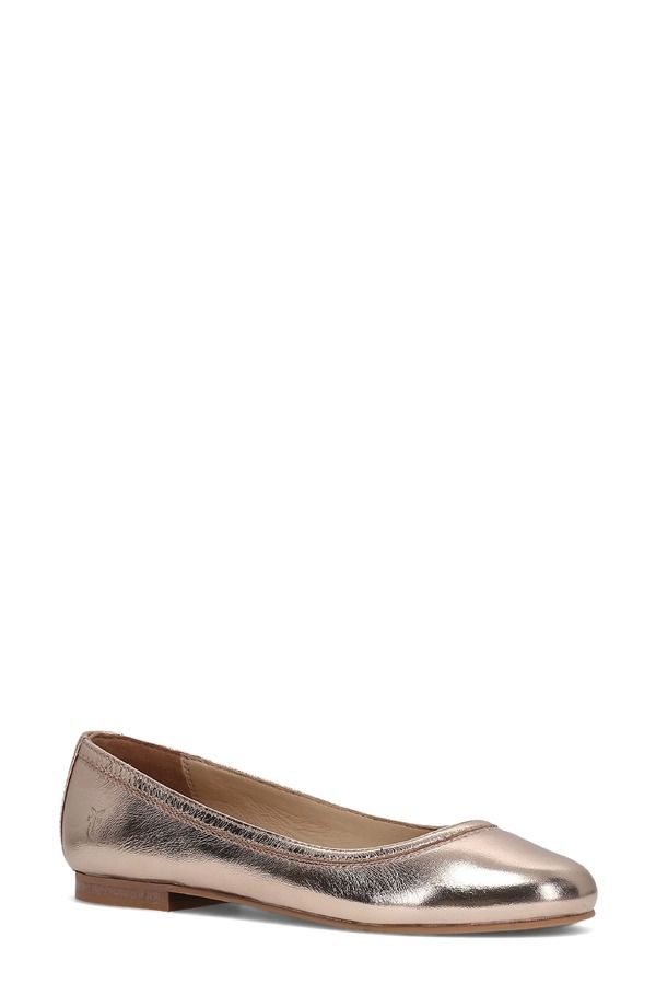フライ レディース シューズ パンプス Frye Carson Ballet Flat Rose Gold ゴールド