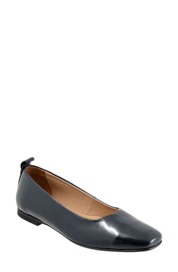 ブエノ レディース シューズ パンプス Bueno Elizabeth Flat Navy Patent ネイビー