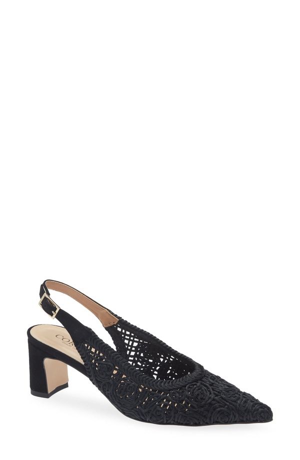 コルダーニ レディース シューズ パンプス Cordanikole Slingback Pointed Toe Pump Black ブラック