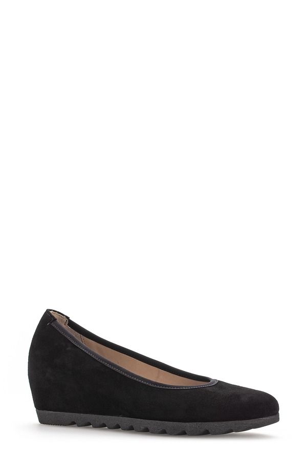 ガボール レディース シューズ パンプス プラットフォーム Gabor Platform Wedge Pump Black ブラック