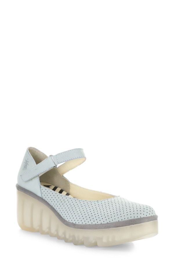 フライロンドン レディース シューズ パンプス プラットフォーム Fly London Bawa Platform Wedge Pump Sky Blue ブルー