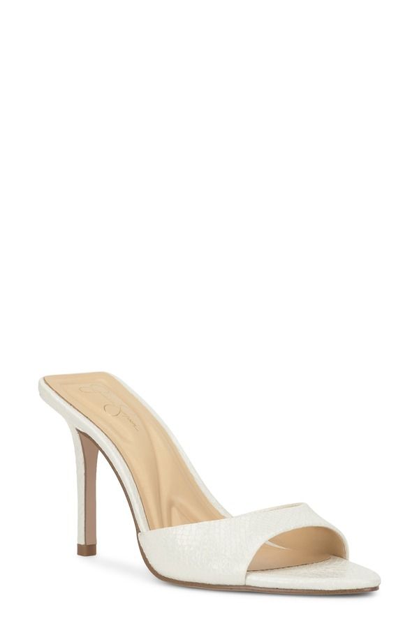 ジェシカシンプソン レディース シューズ ヒール サンダル Jessica Simpson Dravie Sandal Bright White ホワイト
