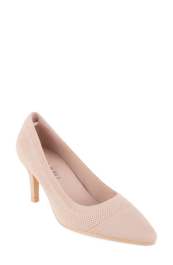 タハリ レディース シューズ ヒール キャップ Tahari Taj Pointed Cap Toe Pump Natural 18,091円