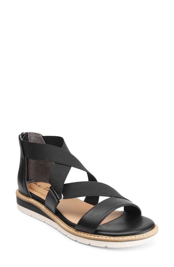 ミートゥー レディース シューズ ヒール サンダル Me Too Alisa Strappy Sandal Black ブラック