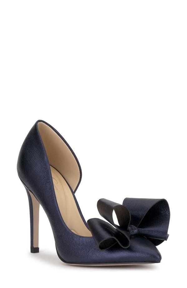 ジェシカシンプソン レディース シューズ パンプス Jessica Simpson Penari Pointed Toe Half dOrsay Pump Indigo インディゴ