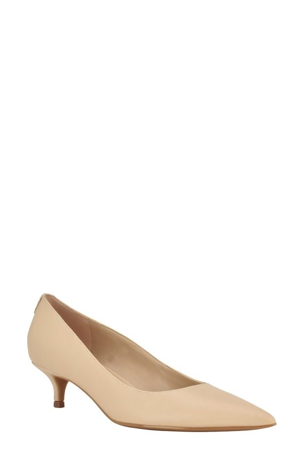 カルバンクライン レディース シューズ パンプス Calvin Klein Roxanna Pointed Toe Pump Light Natural
