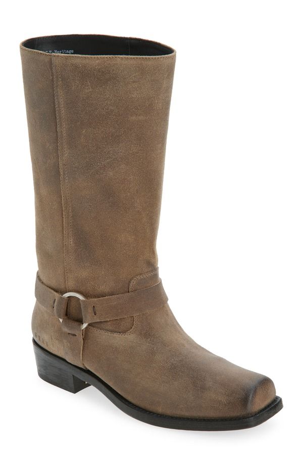 ゴールデングース レディース シューズ ブーツ・レインブーツ Golden Goose Biker Boot Dark Beige ベージュ