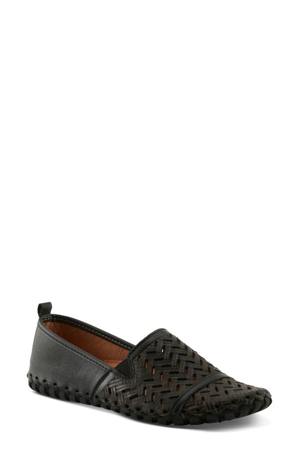 スプリングステップ レディース シューズ パンプス Spring Step Kapri Flat Black ブラック