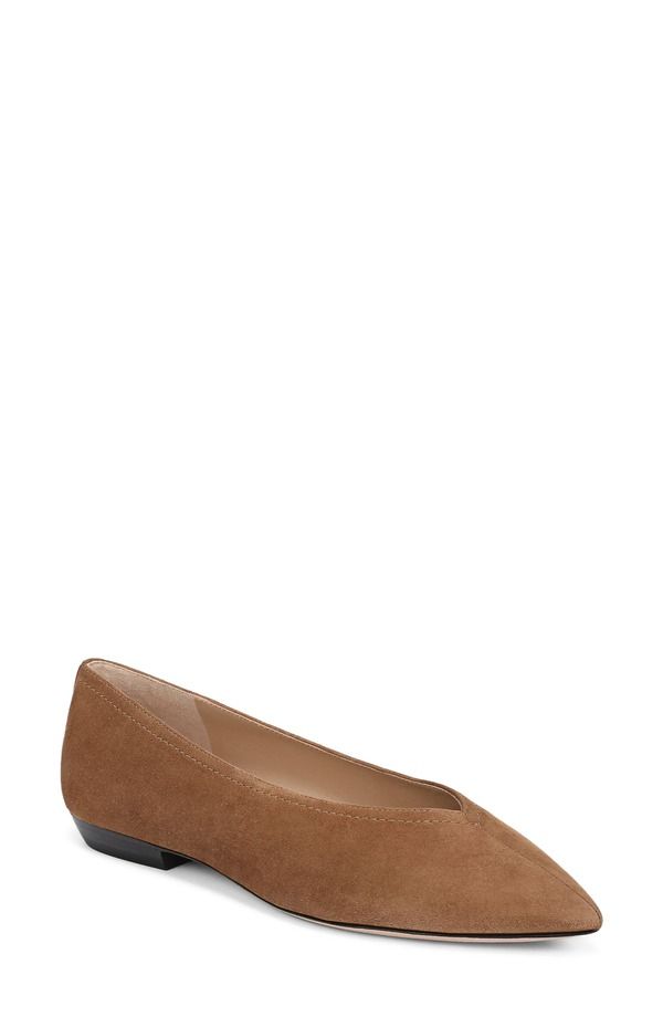ヴェロニカ ベアード レディース シューズ パンプス Veronica Beard Bancroft Pointed Toe Flat Chestnut