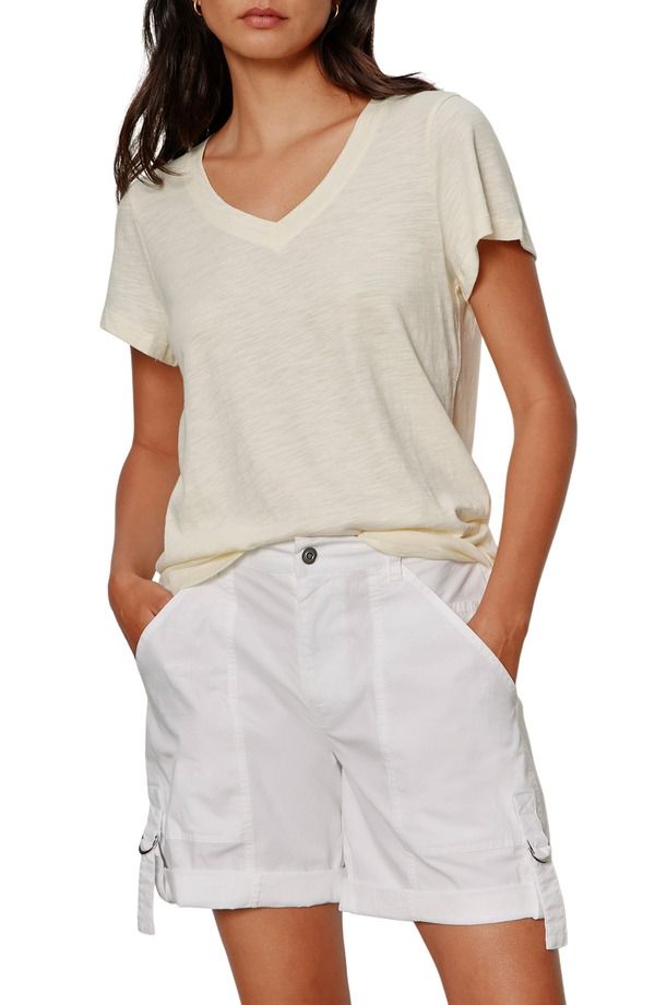 サンクチュアリー レディース トップス Tシャツ Vネック Sanctuary VNeck TShirt Lemon Drop Yellow イエロー