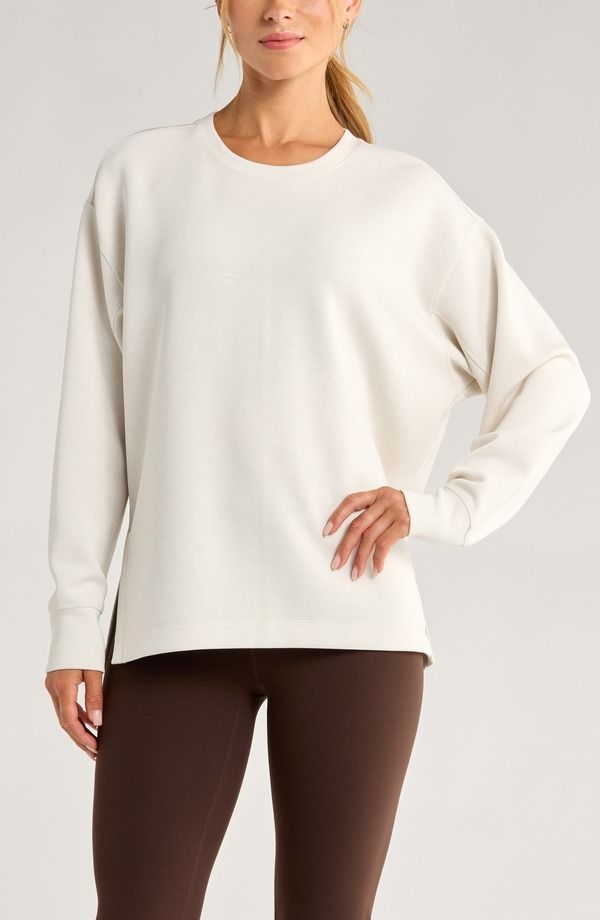 ゼラ レディース アウター パーカー・スウェット Zella Ultra Softunic Beige Ivory Heather アイボリー