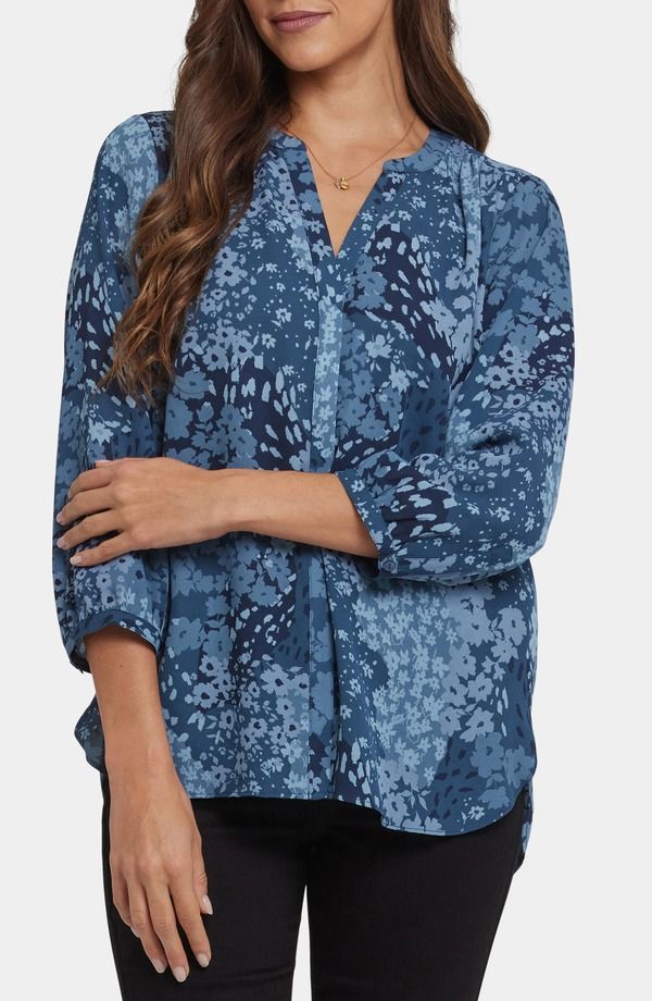 エヌワイディージェイ レディース トップス シャツ NYDJ Pintuck Top Belleville