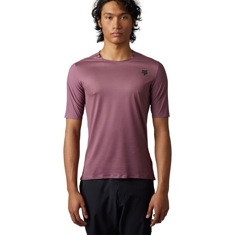 フォックスレーシング メンズ トップス Tシャツ 半袖 ジャージー Fox Racing Flexair Ascent ShortSleeve Jersey Mens Cordovan