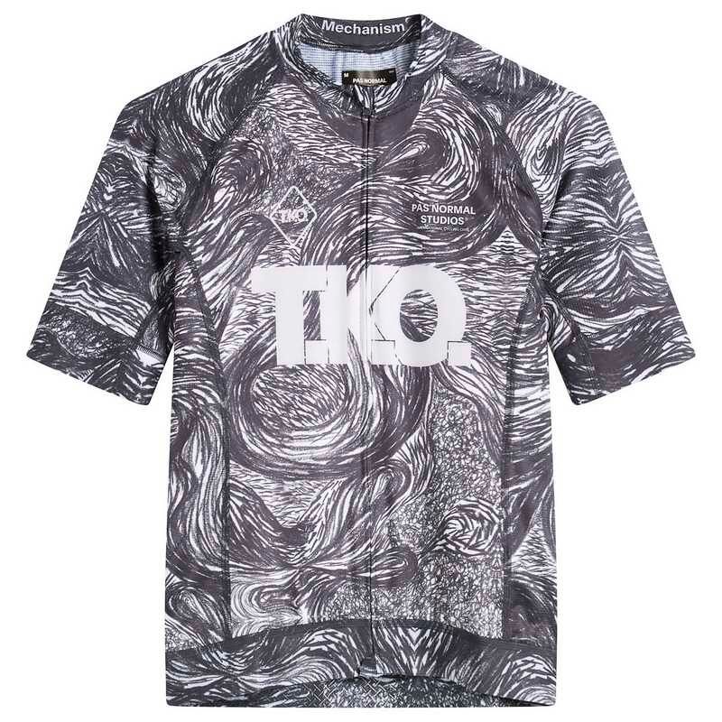 パス ノーマル スタジオ メンズ トップス シャツ ジャージー Pas Normal Studios TKO Mechanism Jersey TKO Iron Grey グレー