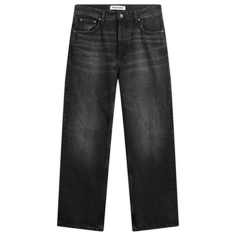 ウォンハンドレッド メンズ ボトムス デニムパンツ ジーンズ Won Hundred Genoa Jeansim Black ブラック
