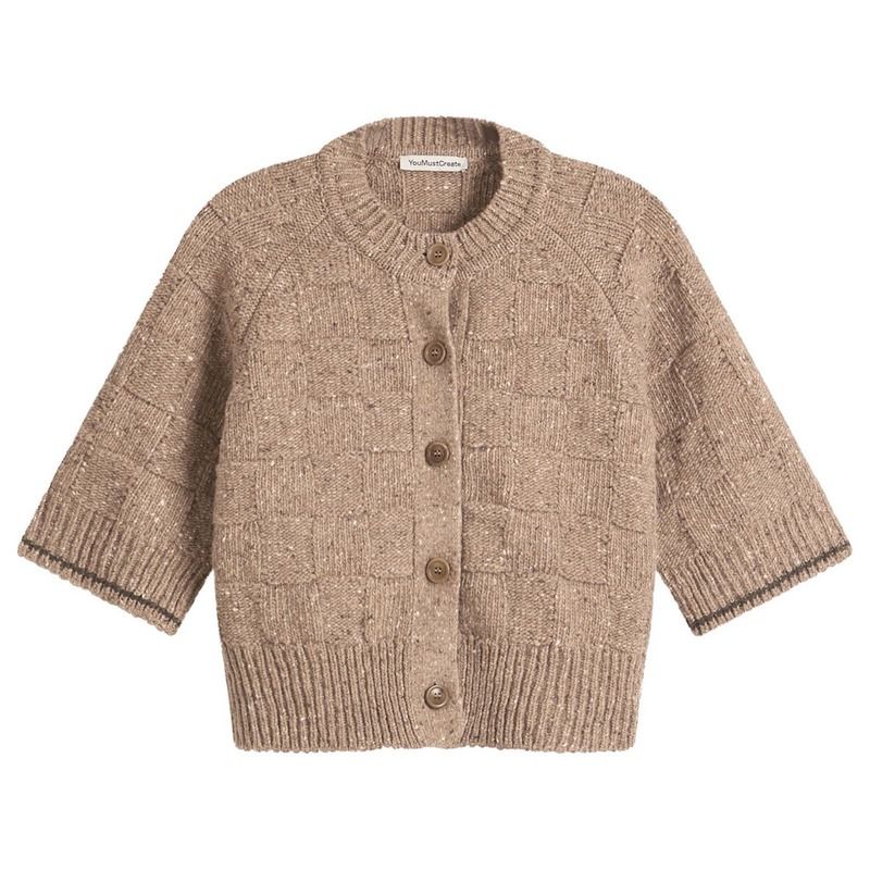 ワイエムシー レディース アウター ニット・セーター YMC Kwai Knitop Taupe トープ