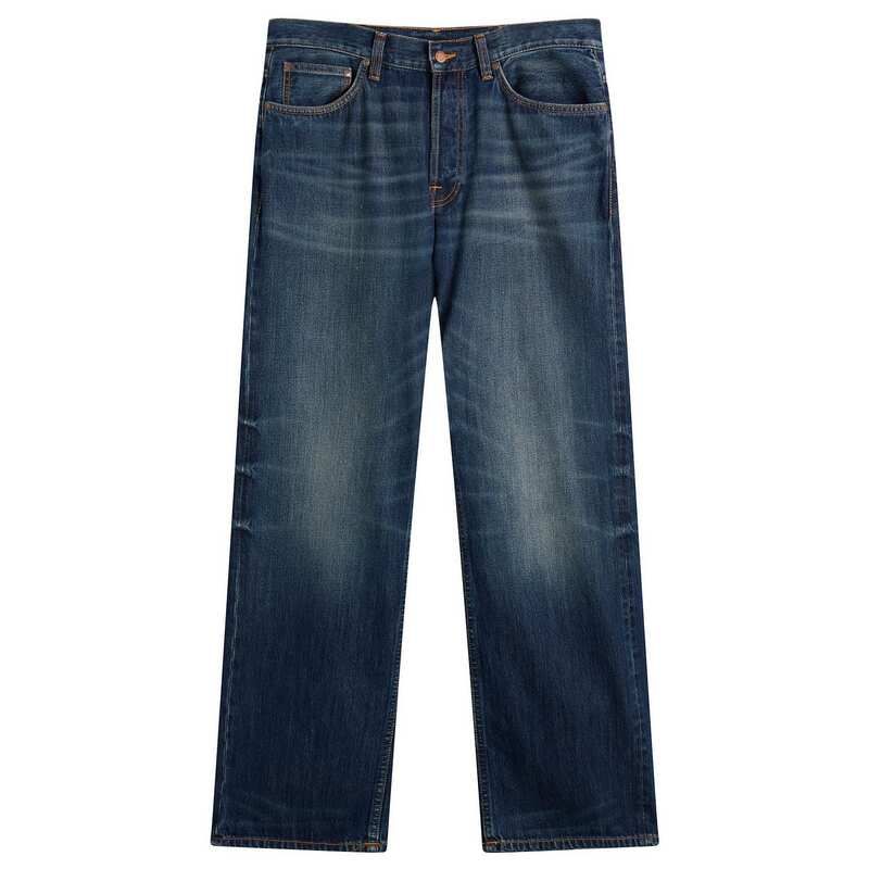 ヌーディージーンズ メンズ ボトムス デニムパンツ ワイドレッグ Nudie Jeans Co Loud Larry Wide Leg Jeans Dirt Wash
