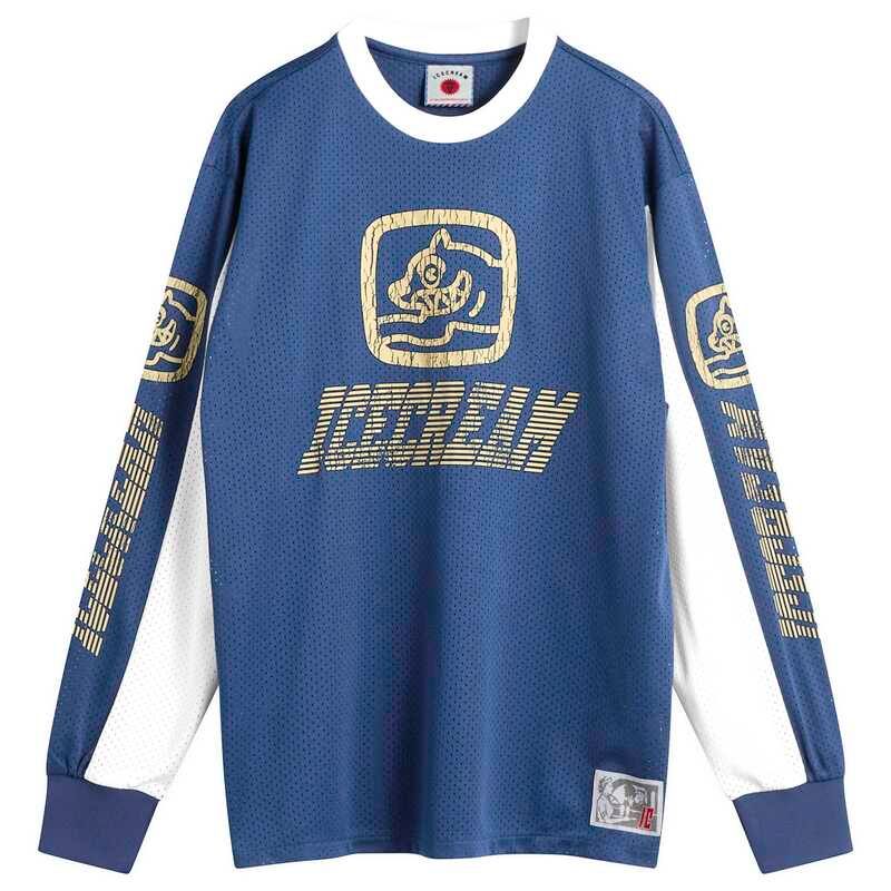 アイスクリーム メンズ トップス シャツ ジャージー ICECREAM Racing Moto Jersey Navy ネイビー