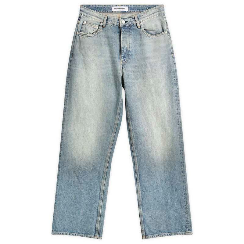 ウォンハンドレッド メンズ ボトムス デニムパンツ ジーンズ Won Hundred Genoa Jeans Broken Medium Blue ブルー