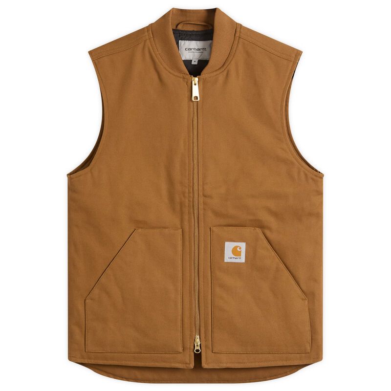 カーハート メンズ アウター ベスト Carhartt WIP Classic Vest Hamilton Brown ブラウン